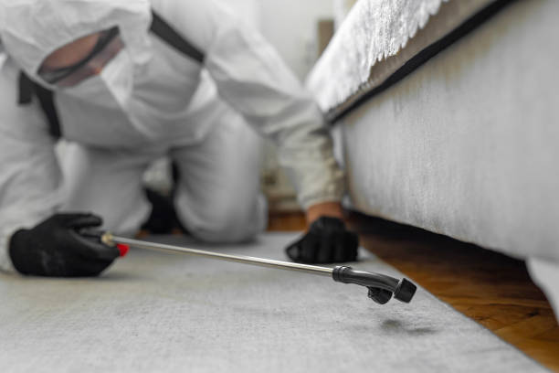 Professional Mosquito Control technician working in Charenton, LA